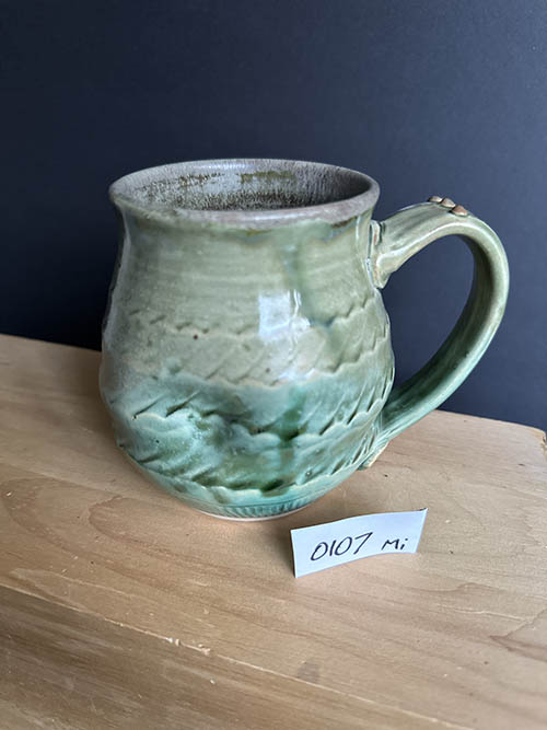 cori sandler pottery mug