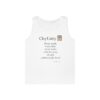 Unisex Heavy Cotton Tank Top - Every mark, every flaw, every curve tells the story of a life authentically lived - Image 5