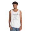 Unisex Heavy Cotton Tank Top - Every mark, every flaw, every curve tells the story of a life authentically lived - Image 8