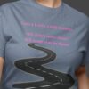 Empowering Tshirt - I am a LANE-LESS Woman - We didn't make them. We wont stay in them ... Cotton Unisex Softstyle T-Shirt Women Empowering Quote - Image 2