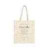 Let your soul be the window through which the world finds its courage to be real - Cotton Canvas Tote Bag - dark or light - Image 3